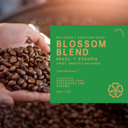 Signature Blossom Blend: Brazil + Ethiopia (Seasonal)